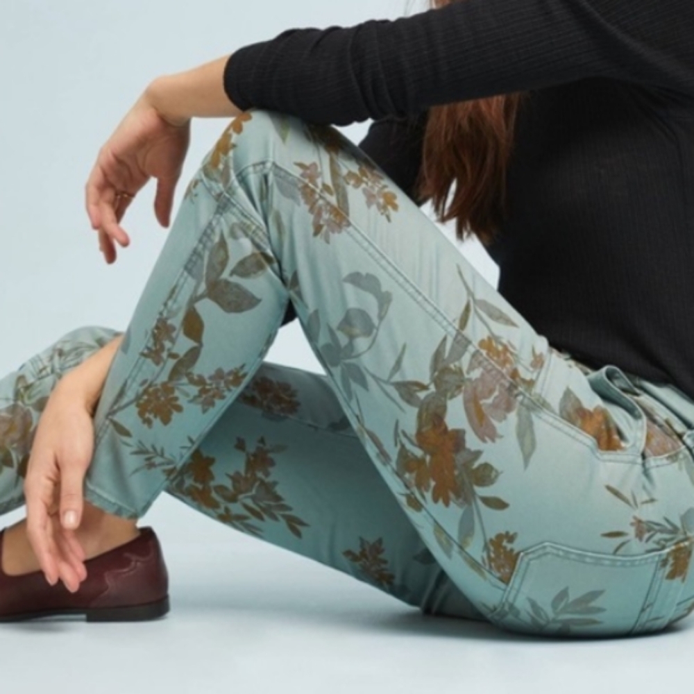 COPY - Anthropologie JeffreyOlive Floral jeans